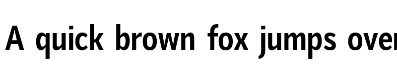 Preview of FONTSPRING DEMO - Mediator Cond Bold Regular font