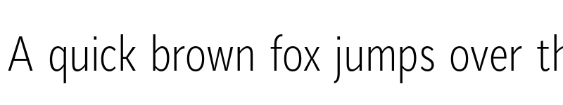 Preview of FONTSPRING DEMO - Mediator Cond Extra Light Regular font