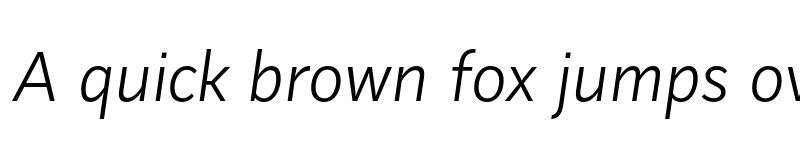 Preview of FONTSPRING DEMO - Mediator Light Italic font