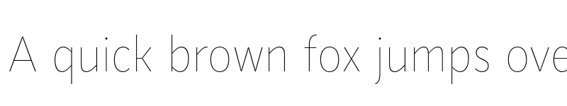 Preview of FONTSPRING DEMO - Mediator Narrow Thin Regular font