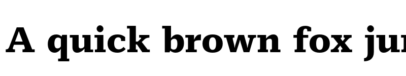 Preview of FONTSPRING DEMO - Mediator Serif Extra Bold Regular font