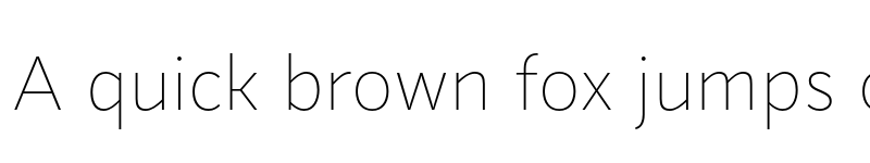 Preview of FONTSPRING DEMO - Mediator Ultra Light Regular font