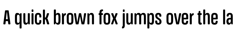 Preview of FONTSPRING DEMO - Medium Extra Cn Regular font