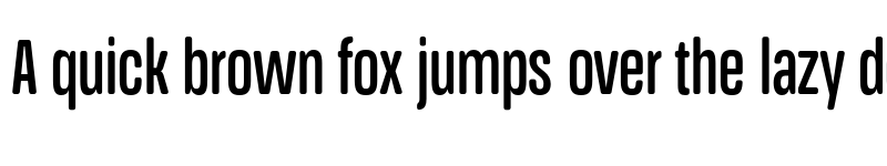 Preview of FONTSPRING DEMO - Medium Ultra Cn Regular font