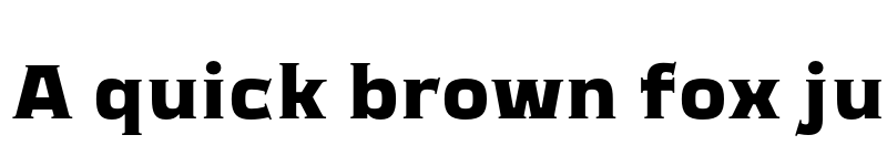 Preview of FONTSPRING DEMO - Meguro Serif Black Regular font