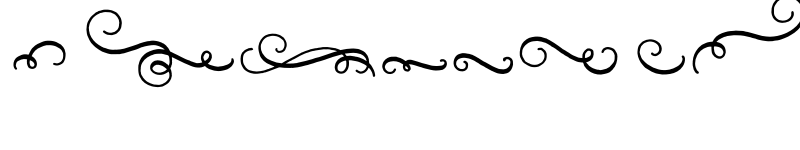 Preview of FONTSPRING DEMO - Melany Lane Ornaments Bold font