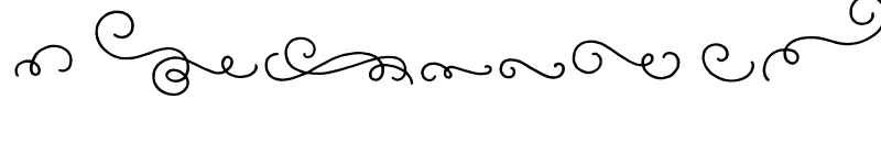 Preview of FONTSPRING DEMO - Melany Lane Ornaments Regular font