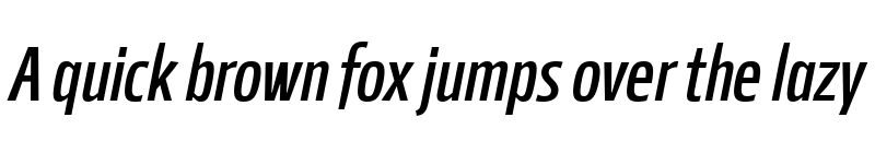 Preview of FONTSPRING DEMO - Mellnik Cond Italic font