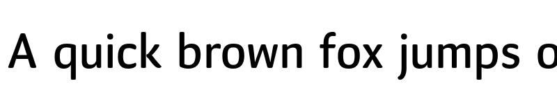 Preview of FONTSPRING DEMO - Mellow Sans Medium Regular font