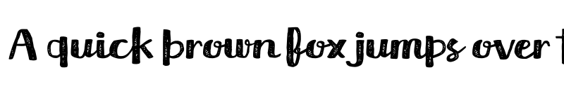 Preview of FONTSPRING DEMO - Meltow Brush Rust Regular font