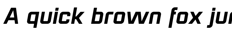 Preview of FONTSPRING DEMO - Mensura Black Italic Regular font