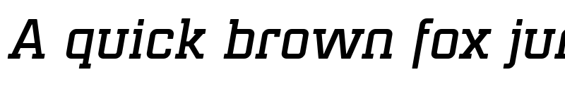 Preview of FONTSPRING DEMO - Mensura Slab Bold Italic Regular font