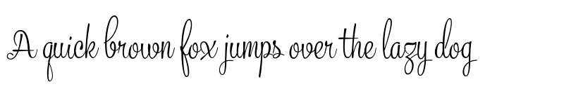 Preview of FONTSPRING DEMO - Mercury Script Light Regular font