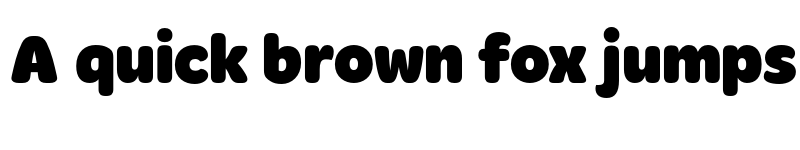 Preview of FONTSPRING DEMO - Merge Black font