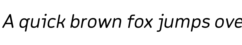 Preview of FONTSPRING DEMO - Meridiana Pro Light Italic font