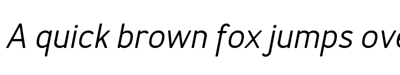 Preview of FONTSPRING DEMO - Merlo Medium Italic Italic font