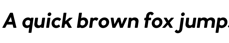 Preview of FONTSPRING DEMO - Merlo Neue Round Bold Italic font