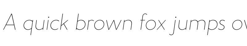 Preview of FONTSPRING DEMO - Merlo Neue Round Hairline Italic font