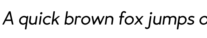 Preview of FONTSPRING DEMO - Merlo Neue Round Italic font