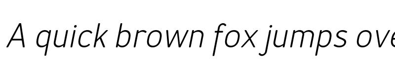Preview of FONTSPRING DEMO - Merlo Regular Italic Italic font