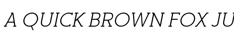 Preview of FONTSPRING DEMO - Merlo Round Serif Italic Regular font