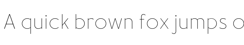 Preview of FONTSPRING DEMO - Merlo Round Thin Regular font