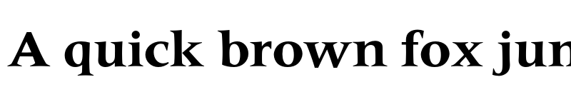 Preview of FONTSPRING DEMO - Metaphor Bold font