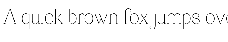 Preview of FONTSPRING DEMO - Metisha Thin Regular font