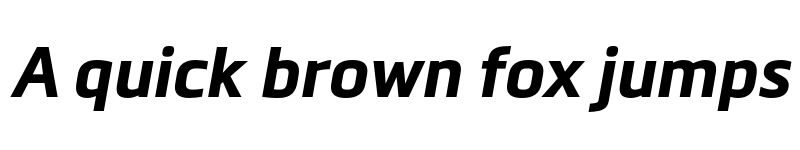 Preview of FONTSPRING DEMO - Metronic Pro Bold Italic font