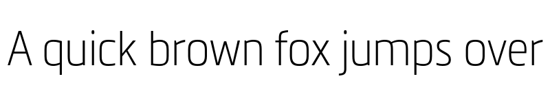 Preview of FONTSPRING DEMO - Metronic Pro Condensed Air Regular font