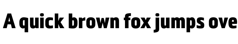 Preview of FONTSPRING DEMO - Metronic Pro Condensed Black Regular font