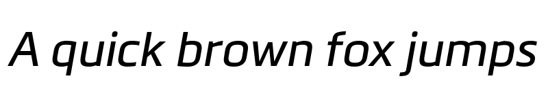 Preview of FONTSPRING DEMO - Metronic Pro Italic font