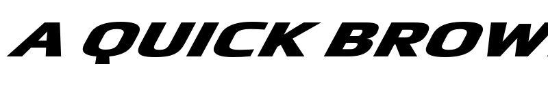 Preview of FONTSPRING DEMO - Metronic Pro Wide Extenso Ultra Regular font