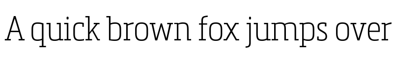 Preview of FONTSPRING DEMO - Metronic Slab Narrow Air Regular font