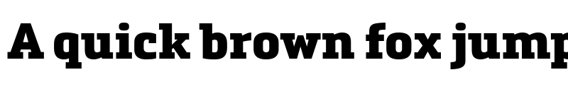 Preview of FONTSPRING DEMO - Metronic Slab Pro Black Regular font