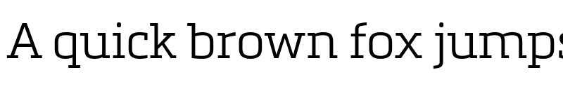 Preview of FONTSPRING DEMO - Metronic Slab Pro Light Regular font