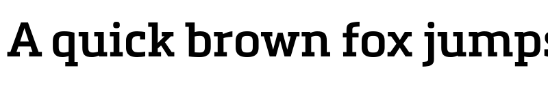 Preview of FONTSPRING DEMO - Metronic Slab Pro SemiBold Regular font