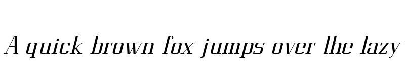 Preview of FONTSPRING DEMO - Metropolis Italic font