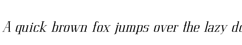 Preview of FONTSPRING DEMO - Metropolis Light Italic font