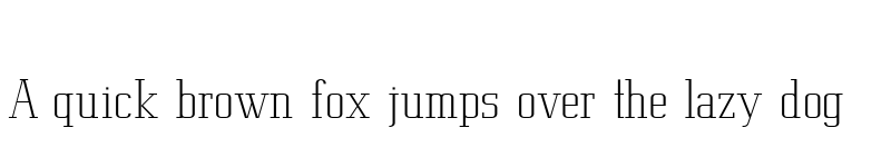 Preview of FONTSPRING DEMO - Metropolis Thin Regular font