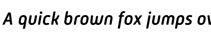 Preview of FONTSPRING DEMO - Mic 32 New Rounded Lt Bold Italic font