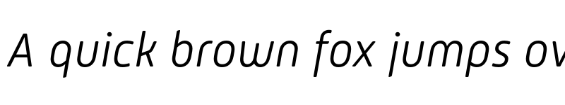Preview of FONTSPRING DEMO - Mic 32 New Rounded Lt Italic font