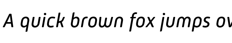 Preview of FONTSPRING DEMO - Mic 32 New Rounded Rg Italic font