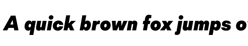 Preview of FONTSPRING DEMO - Mid Century Sans Heavy Italic font
