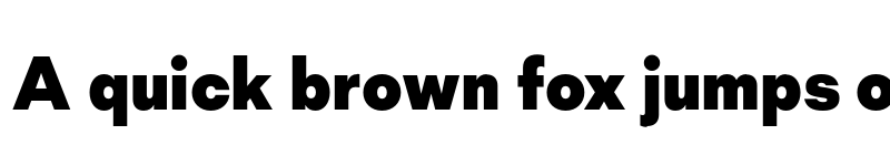 Preview of FONTSPRING DEMO - Mid Century Sans Heavy Regular font