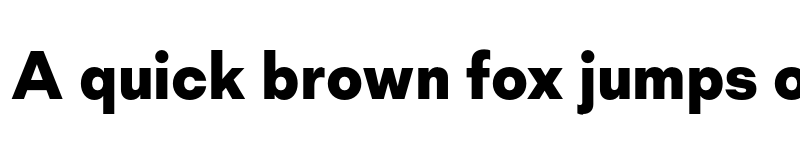 Preview of FONTSPRING DEMO - Mid Century Sans XBold Regular font