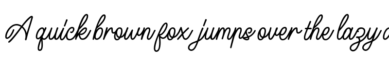 Preview of FONTSPRING DEMO - Midgrow Script Script Regular font