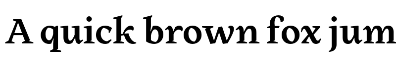 Preview of FONTSPRING DEMO - Milas Bold Bold font