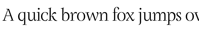 Preview of FONTSPRING DEMO - Milas Disp Light Light font