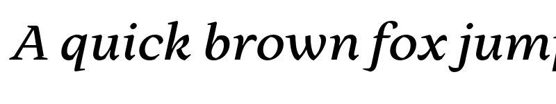 Preview of FONTSPRING DEMO - Milas Text Medium It Medium Italic font